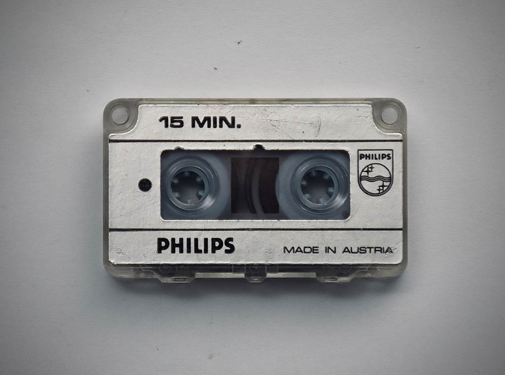 old retro cassette tape - lofi