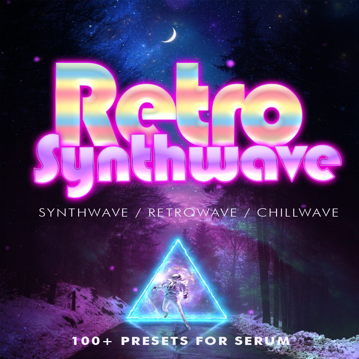 retro synthwave for serum